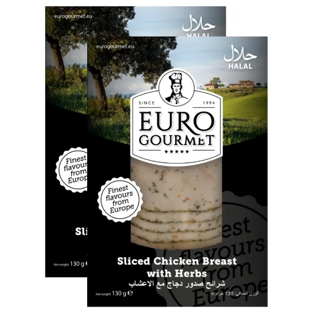 Euro Gourmet صدر دجاج شرائح