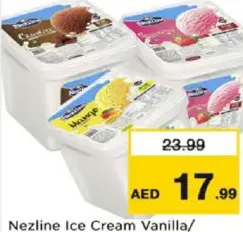 Nezline Ice Cream Vanilla/Strawberry/Chocolate/Mango