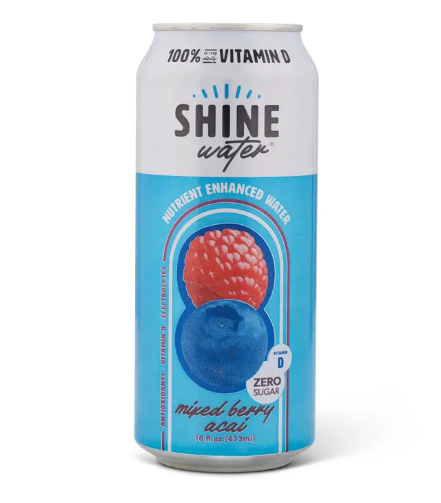 ShineWater Mixed Berry Acai Flavored Water