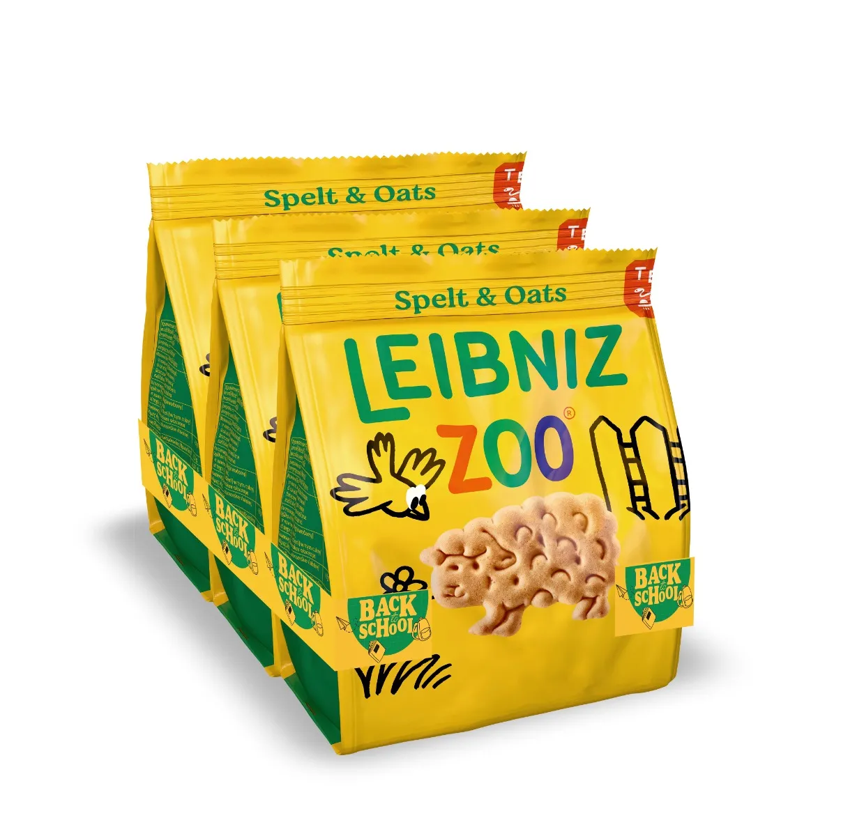 Bahlsen Leibniz بسكويت بالحنطة والشوفان