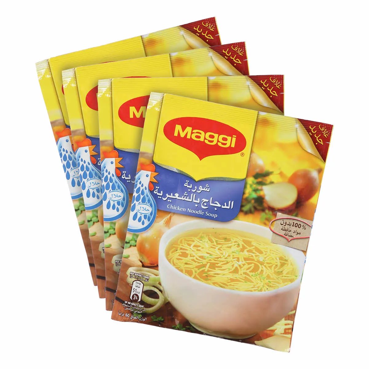 Maggi شوربة الدجاج بالشعيرية ماجي