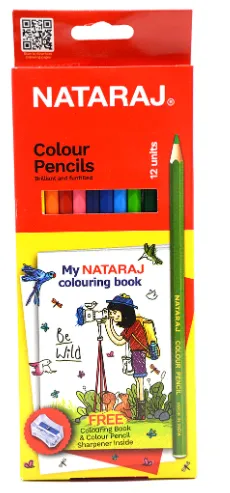 Nataraj Colour Pencil 12S Full