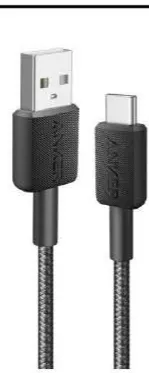 Anker كابل USB-A إلى USB-C موديل 322