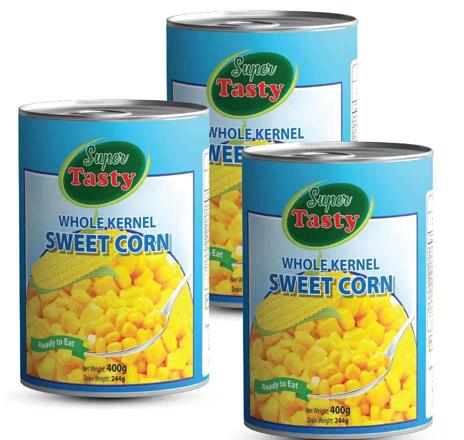 Super Tasty ذرة حلوة كاملة جاهزة للأكل