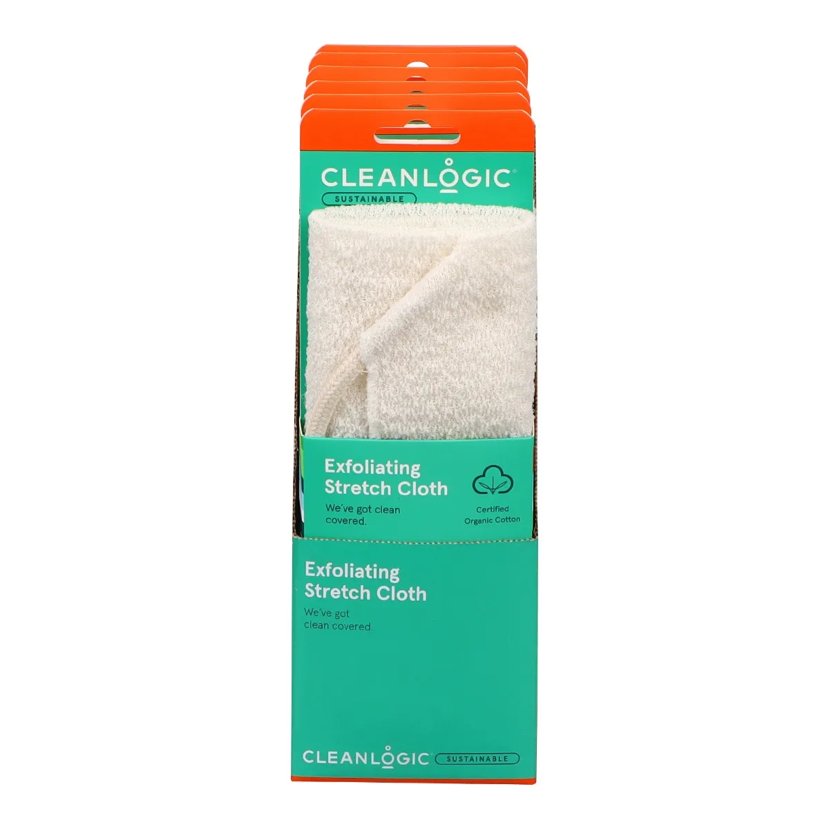 Cleanlogic قماشة تقشير مطاطية مستدامة CLC-120-48