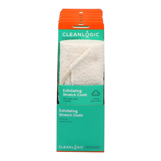 Cleanlogic Sustainable Exfoliating Stretch Cloth CLC-120-48
