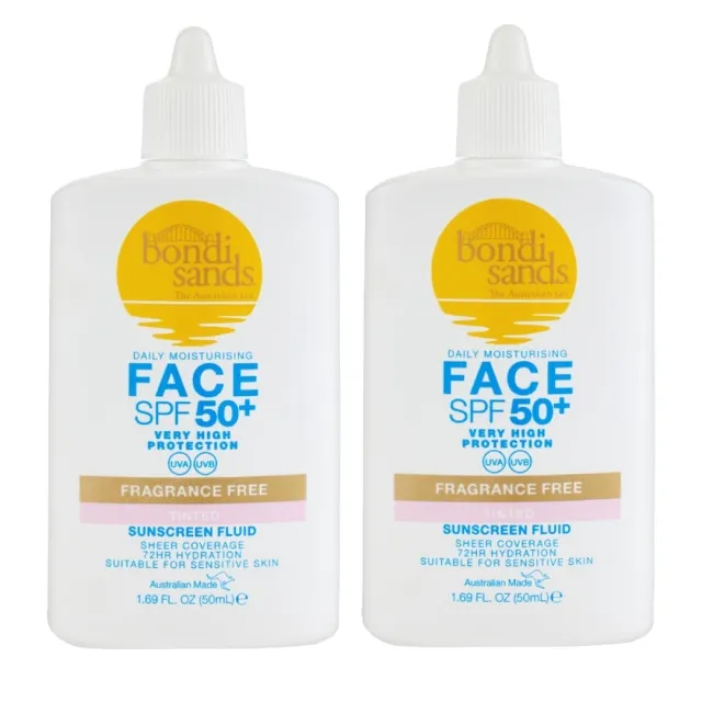 Bondi Sands Face Fluid Fragrance Free (SPF 50+)