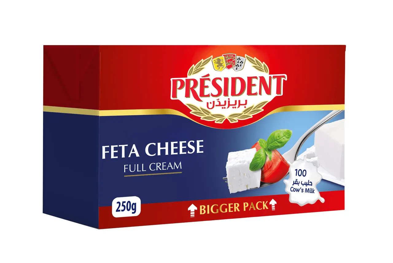 President المراعي جبنة فيتا كاملة الدسم