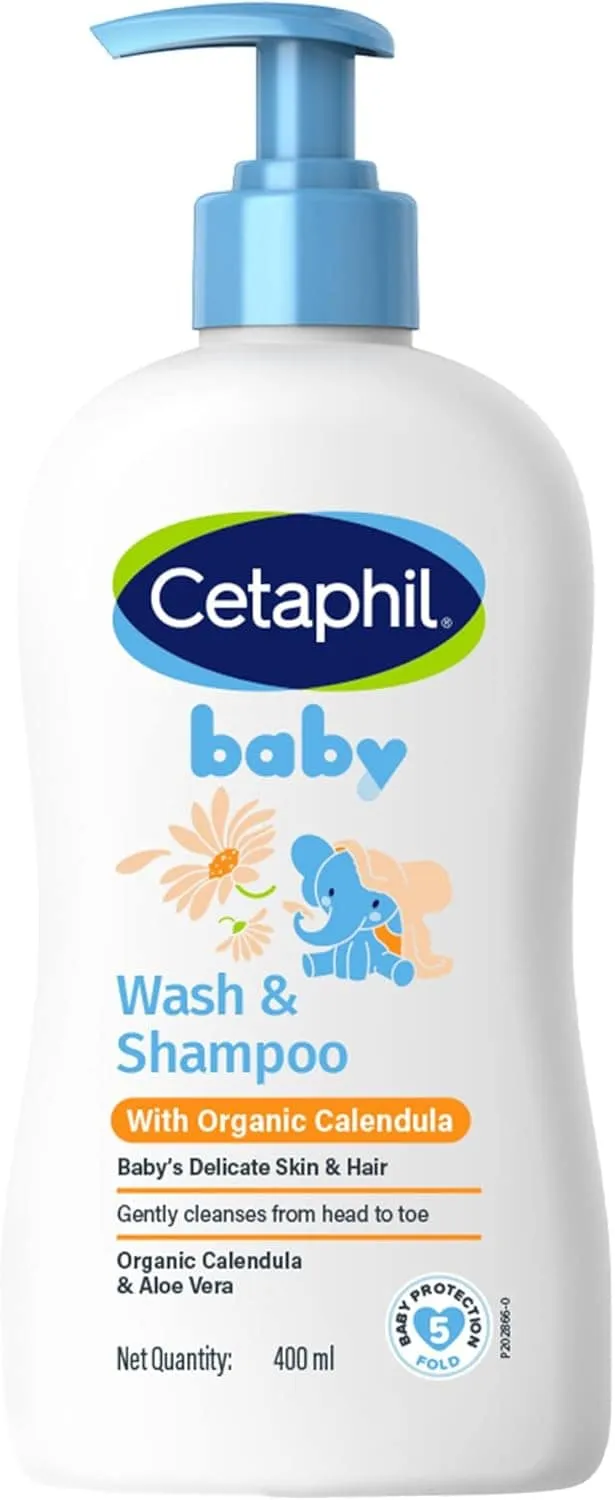 Cetaphil Baby Wash And Shampoo With Organic Calendula