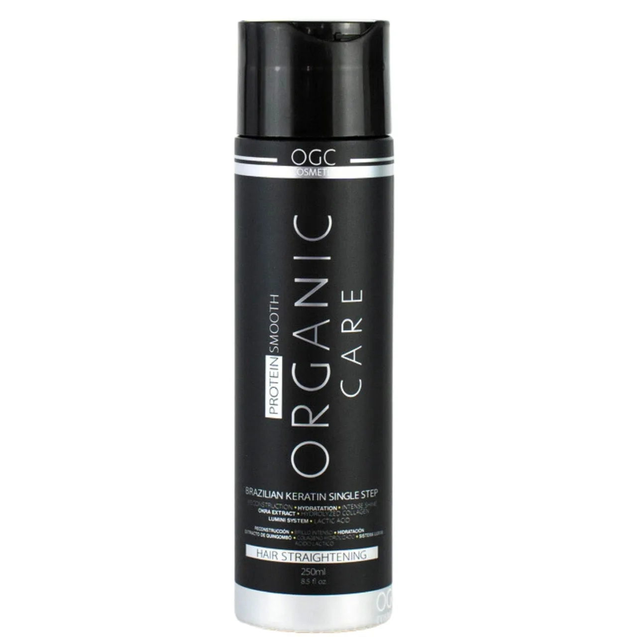 Ogc Cosmetics علاج الكيراتين البرازيلي لفرد الشعر - Organic Care Cosmetics - 8.5 fl oz ( - فرد الشعر