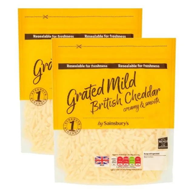 Sainsbury's Mild Cheddar Grated