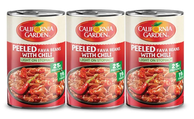 California Garden Peeled Foul Chilli