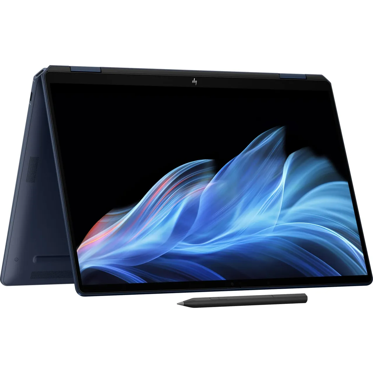 HP لابتوب OmniBook Ultra Flip بشاشة 14 بوصة، معالج Intel Core Ultra 7 256V، ذاكرة 16 GB، تخزين 1 TB SSD، رسومات Intel Arc، نظام Windows 11 Home، أزرق، 14-fh0002ne