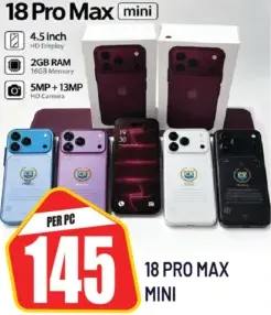 18 PRO MAX MINI