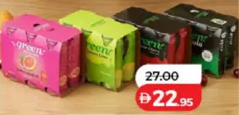 Green Cola Can Assorted