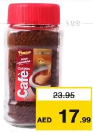 Fresh Café Fresh CafÃ© Instant Classic Glass Jar
