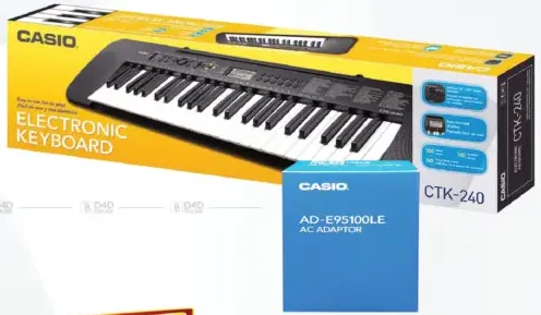 Casio Keyboard + Adaptor CTK240 + ADE95100