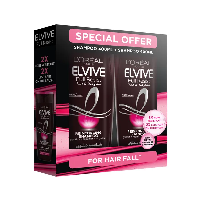 L'Oréal Elvive Full Rsist Shampoo For Hair Fall