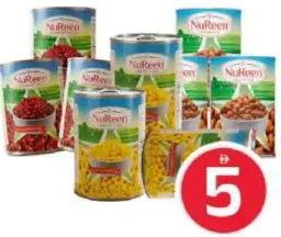 Nureen Fava Beans/Chick Peas/Green peas/Baked Beans In Tomato Sauce Assorted