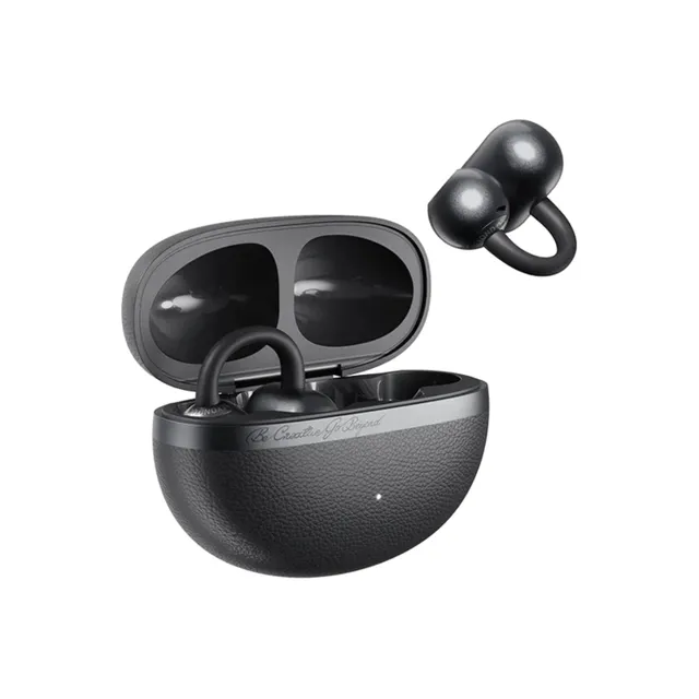 Qcy Crossky C50 Open Ear True Wireless Earbuds, Black