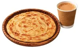 Paratha With Karak Tea