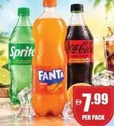 Coca Cola+Fanta+Sprite Assorted