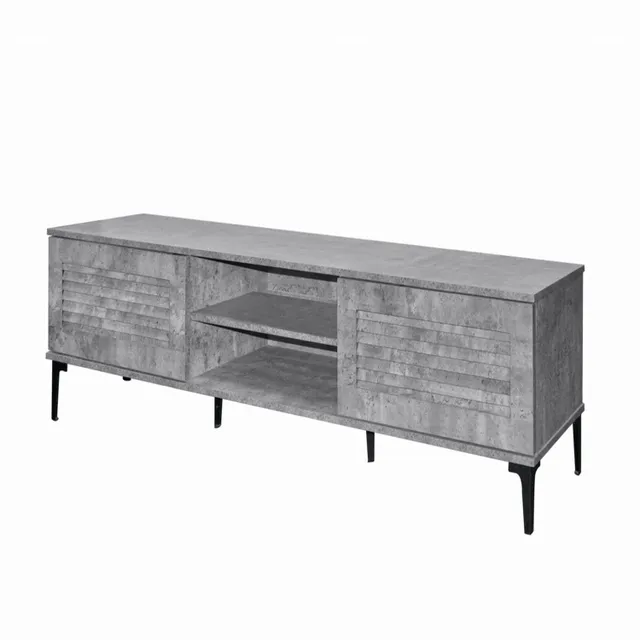 Maple Leaf Home TV Cabinet, 180 cm, Concrete, BYY306
