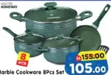 Homeway Marble Cookware Set