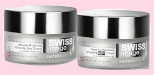 SWISS image كريم النهار والليل للإشراق والترطيب