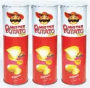 Mister Potato شيبس كريسبي مستر بطاطس