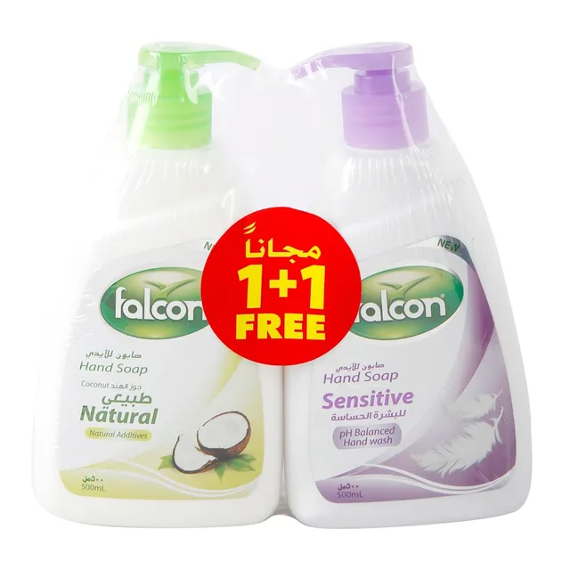 Falcon Natural and Sensitive Hand Soap, +