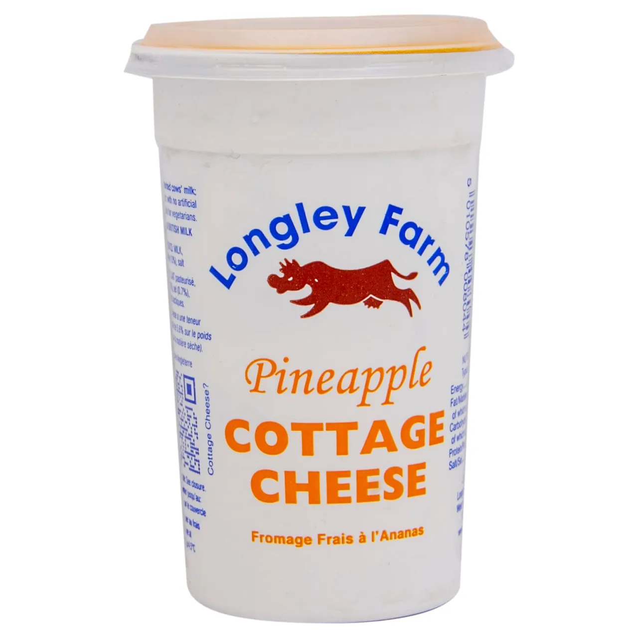 Longley Farm جبن قريش بالأناناس