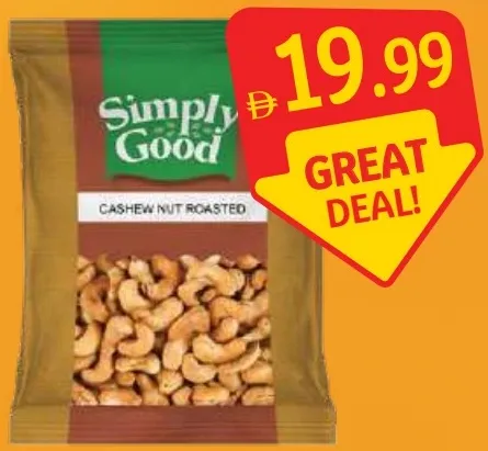 Simply Good Roasted Cashew Nuts