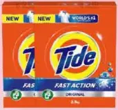 Tide مسحوق غسيل سريع المفعول