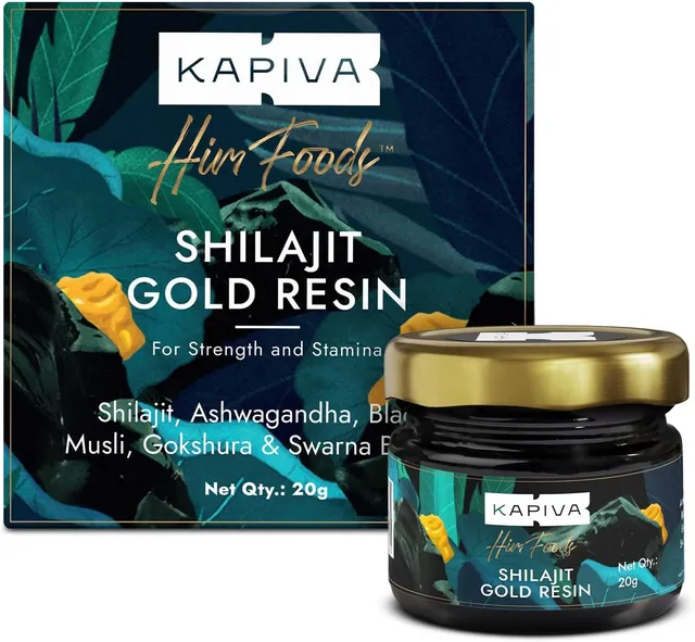 kapiva Shilajit Gold Resin - Not Flavored - 20 grams