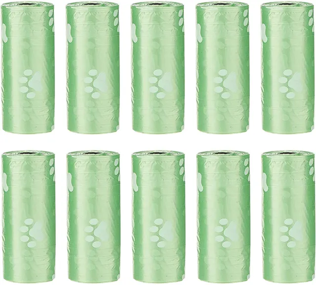 generic 150 Pieces Pet Dog Waste Bag Poop Bags 10 Rolls