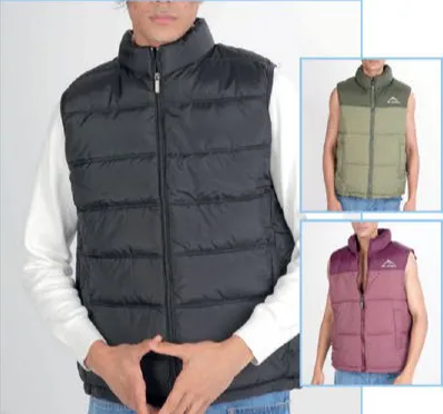 Men’s Sleeveless Jacket Assorted