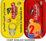 Chef Khaled Sardine In Veg / Chilli Oil