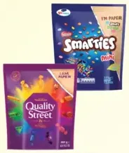 Nestlé Smarties Mini/Quality Street