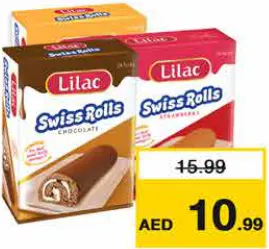 Lilac Swiss Roll Cake Assorted
