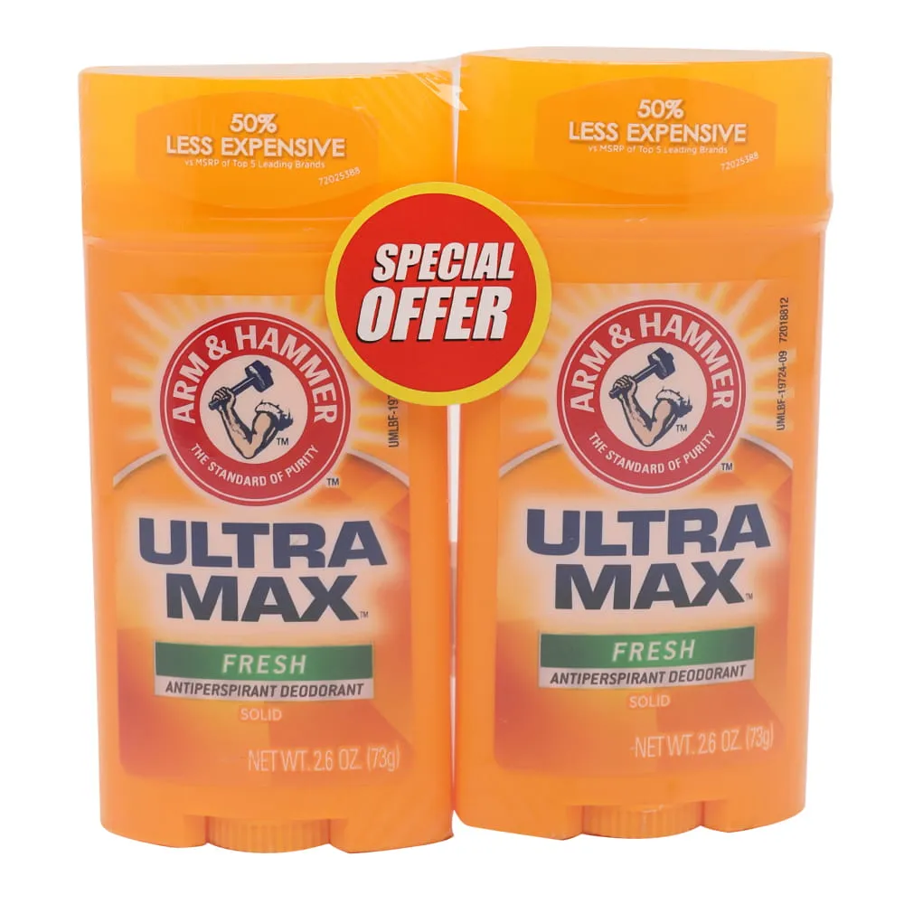 Arm&Hammer مزيل عرق مضاد للتعرق ألترا ماكس فريش