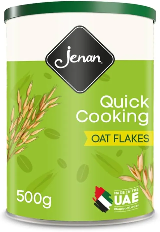 Jenan Oats Flakes Tin