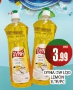 Dyna Dishwashing Liquid Lemon