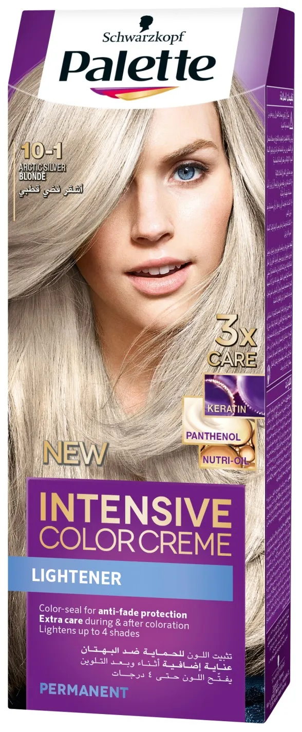 Palette كريم تلوين مكثف 10-1 أشقر فضي قطبي Arcitic Selver Blonde