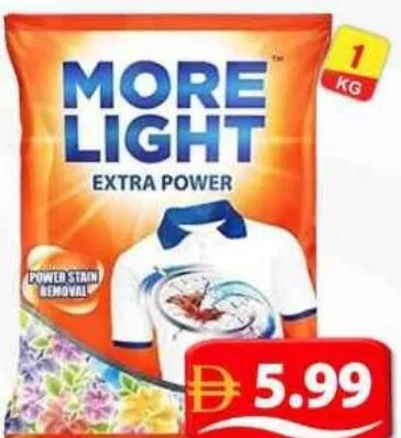 More Light Washing Powder Extra Power