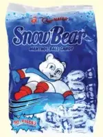SnowBear Menthol Ball Candy