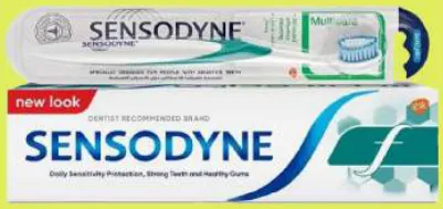 Sensodyne معجون أسنان + فرشاة أسنان إكسترا فريش