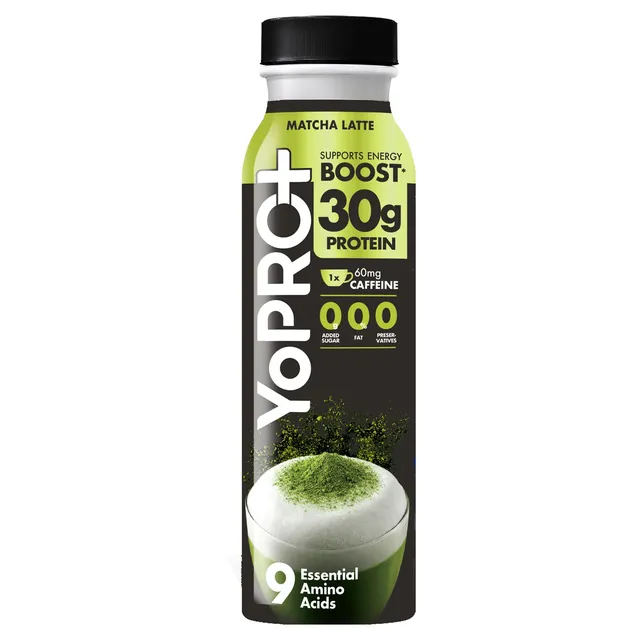 YoPRO+ High Protein Matcha Latte Flavoured Milk