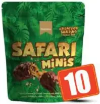 Gandour قطع شوكولاتة SAFARI ميني