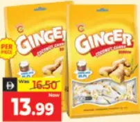 Chunglaing Ginger Coconut Candy